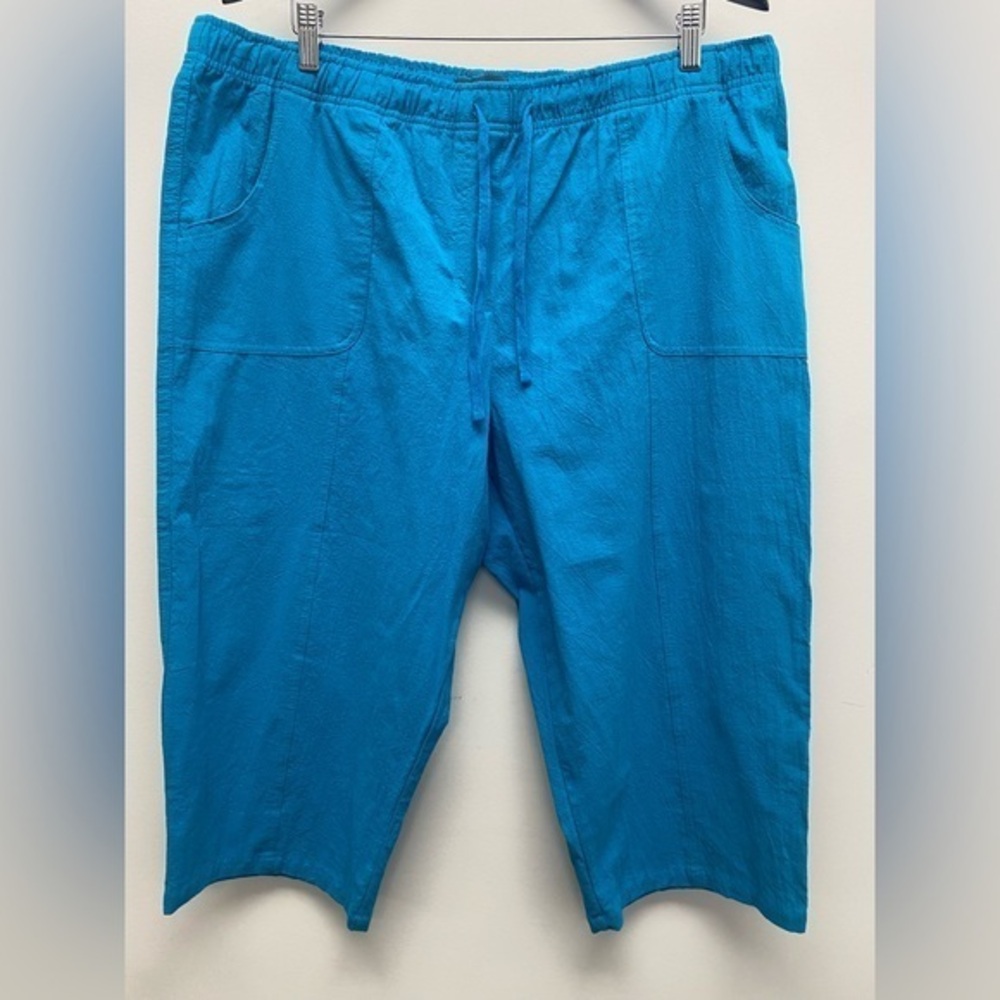 Blue Women's Capris